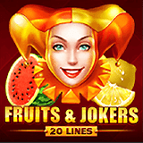 Banner Promosi Slot Jackpot & Slot Maxwin Dan Terpercaya Fruits & Jokers: 20 Lines