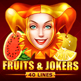 Banner Promosi Slot Jackpot & Slot Maxwin Dan Terpercaya Fruits & Jokers: 40 Lines