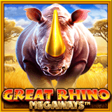 Tampilan Persentase rtp slot online & rtp gacor terpercaya 2026 Great Rhino Megaways